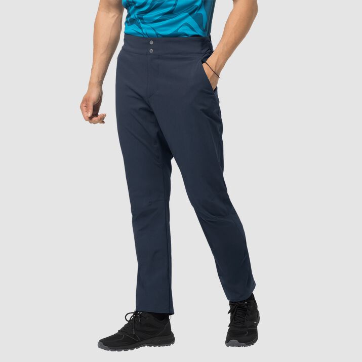 Jack Wolfskin Mens Gradient Pants Blue 309258RWN